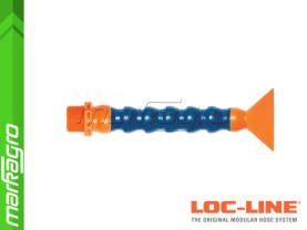Chladící hadice s plochou tryskou 3" (~76,2 mm) s vnějším závitem NPT 3/4", délka 500 mm - LOC-LINE (P25030)
