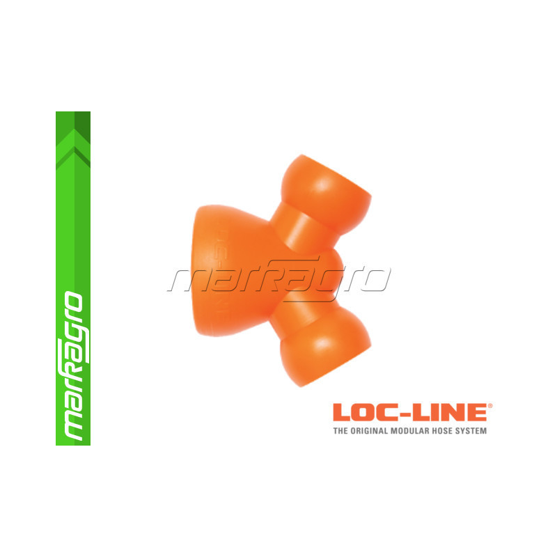 Rozbočka "Y" z 3/4" na 2x1/2" - LOC-LINE (69552.1) Rozbočka "Y" z 3/4" na 2x1/2" - LOC-LINE (69552.1)