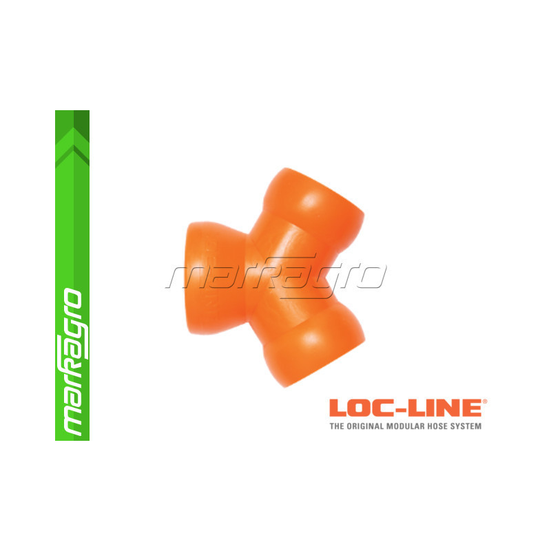 Rozbočka "Y" z 3/4" na 2x3/4" - LOC-LINE (69551.1) Rozbočka "Y" z 3/4" na 2x3/4" - LOC-LINE (69551.1)