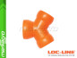 Rozbočka "Y" z 3/4" na 2x3/4" - LOC-LINE (69551.1) Rozbočka "Y" z 3/4" na 2x3/4" - LOC-LINE (69551.1)
