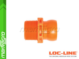 Segment s vnějším závitem NPT 3/4" - LOC-LINE (69545.1)
