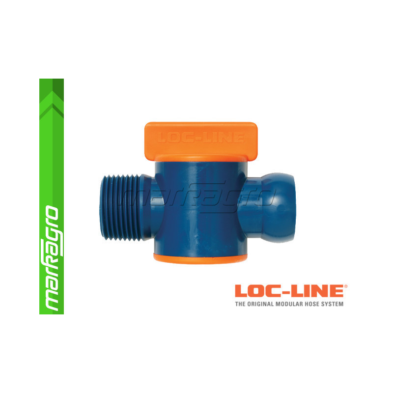 Ventil s vnějším závitem 3/4" NPT - LOC-LINE (69556.1)