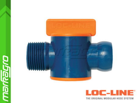 Ventil s vnějším závitm 3/4" NPT - LOC-LINE (69556.1)