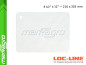 Ochranný štít 8 1/2x12" ~ 215,9x304,8 mm - LOC-LINE (60530) Ochranný štít 8 1/2x12" ~ 215,9x304,8 mm - LOC-LINE (60530)