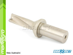 Vrták s VBD WCMX - držák, ⌀ 21 mm, 3xD, válcová stopka 25 mm - DARMET (DE00WC04-25-210)