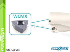 Vrták s VBD WCMX - držák, ⌀ 26 mm, 3xD, válcová stopka  mm - DARMET (DE00WC05-32-260)