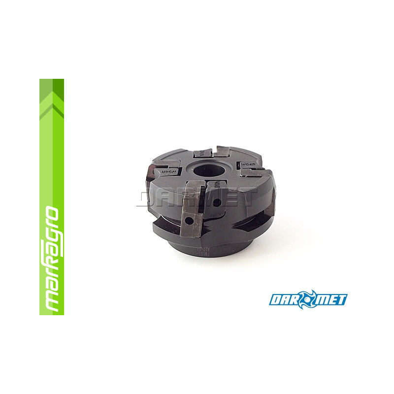 Fréza s VBD SPKN ⌀ 80 mm, čelní nástrčná 4-břitá - DARMET (FC75SP12-080-4-27-1) Fréza s VBD SPKN ⌀ 80 mm, čelní nástrčná 4-břitá - DARMET (FC75SP12-080-4-27-1)