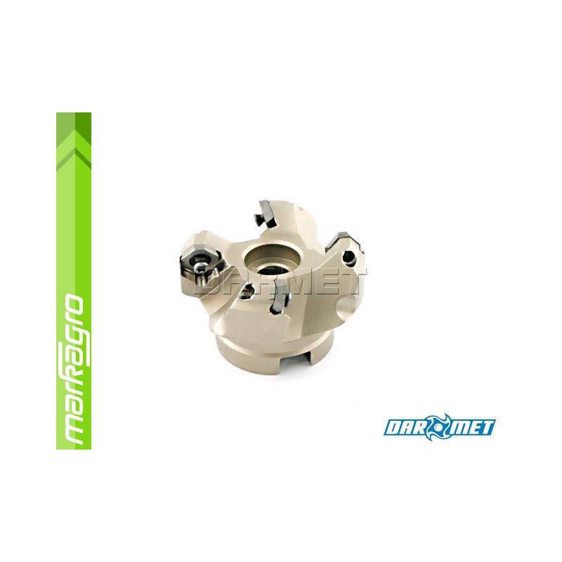 Fréza s VBD SEKT ⌀ 50 mm, čelní válcová nástrčná 4-břitá - DARMET (FD45SE12-050-22A04) Fréza s VBD SEKT ⌀ 50 mm, čelní válcová nástrčná 4-břitá - DARMET (FD45SE12-050-22A04)