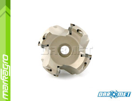 Fréza s VBD SEKT - držák, ⌀ 63 mm, čelní válcová nástrčná 4-břitá - DARMET (FD45SE12-063-22A04)