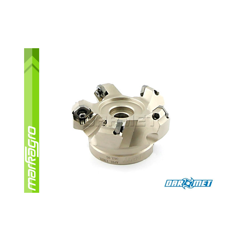 Fréza s VBD SEKT ⌀ 63 mm, čelní válcová nástrčná 5-břitá - DARMET (FD45SE12-063-22A05)