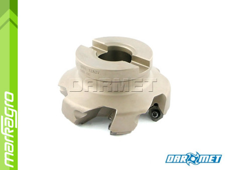 Fréza s VBD SEKT  ⌀ 80 mm, čelní válcová nástrčná 6-břitá - DARMET (FD45SE12-080-27A06)