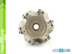 Fréza s VBD SEKT - držák, ⌀ 80 mm, čelní válcová nástrčná 6-břitá - DARMET (FD45SE12-080-27A06)