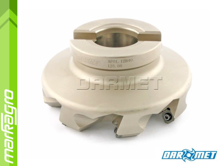 Fréza s VBD SEKT ⌀ 125 mm, čelní válcová nástrčná 8-břitá - DARMET (FD45SE12-125-40A08)