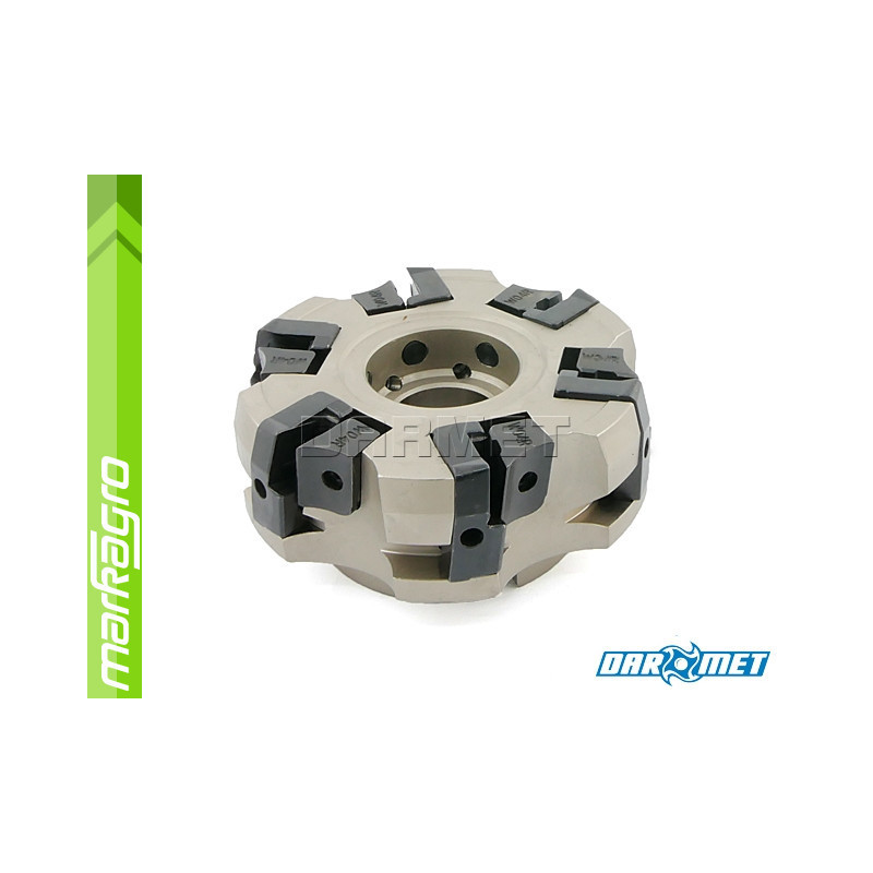 Fréza s VBD SPKN, SPKR ⌀ 100 mm, čelní válcová nástrčná 6-břitá - DARMET (FB75SP15-100-27B06) Fréza s VBD SPKN, SPKR ⌀ 100 mm, čelní válcová nástrčná 6-břitá - DARMET (FB75SP15-100-27B06)