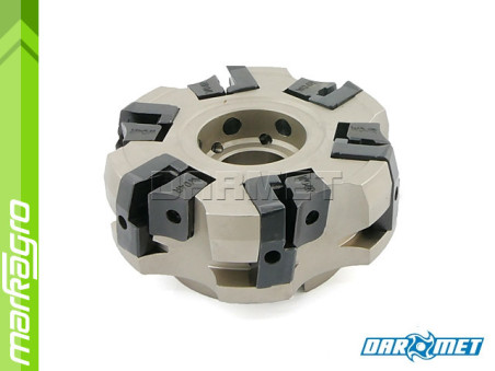 Fréza s VBD SPKN, SPKR - držák, ⌀ 100 mm, čelní válcová nástrčná 6-břitá - DARMET (FB75SP15-100-27B06)