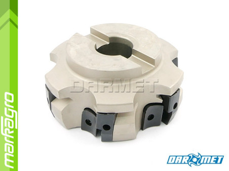 Fréza s VBD SPKN, SPKR ⌀ 100 mm, čelní válcová nástrčná 6-břitá - DARMET (FB75SP15-100-27B06)