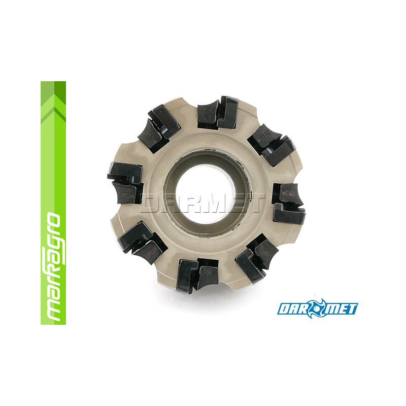 Fréza s VBD SPKN, SPKR ⌀ 125 mm, čelní válcová nástrčná 6-břitá - DARMET (FB75SP15-125-40B08