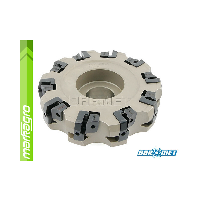 Fréza s VBD SPKN, SPKR ⌀ 160 mm, čelní válcová nástrčná 10-břitá (FB75SP15-160-40B10)