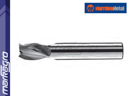 Drážkovací fréza 3-břitá, s válcovou stopkou HARRDEN 151, VHM TiAlN - 3 mm - FENES