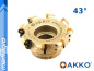 Fréza s VBD ODMT ⌀ 80 mm, čelní válcová nástrčná 6-břitá - AKKO (AFM43C-OD0605-D080-A27-Z06-H)
