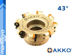 Fréza s VBD ODMT - držák, ⌀ 100 mm, čelní válcová nástrčná 7-břitá - AKKO (AFM43C-OD0605-D100-A32-Z07-H)