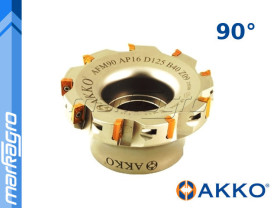 Fréza s VBD APKT - držák, ⌀ 52 mm, čelní válcová nástrčná 5-břitá - AKKO (AFM90-AP16-D052-A22-Z05-H)