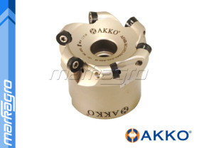 Fréza s VBD RCMT - držák, ⌀ 50 mm, čelní kopírovací nástrčná 5-břitá - AKKO (AFMR-RC10T3-D050-A22-Z05-H)