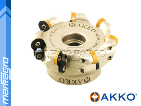 Fréza s VBD RDMT - držák, ⌀ 100 mm, čelní válcová kopírovací nástrčná 8-břitá - AKKO (AFMRC-RD12T3-D100-A32-Z08-H)