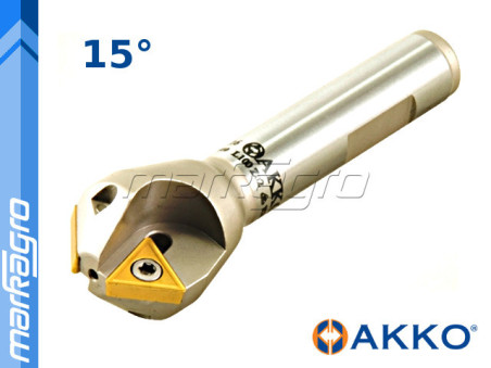 Fréza s VBD TCMT ⌀ 42 mm, čelní stopková pro srážení hran 3-břitá - AKKO (ACM15-TC16-D35X32-W20-L100-Z03)