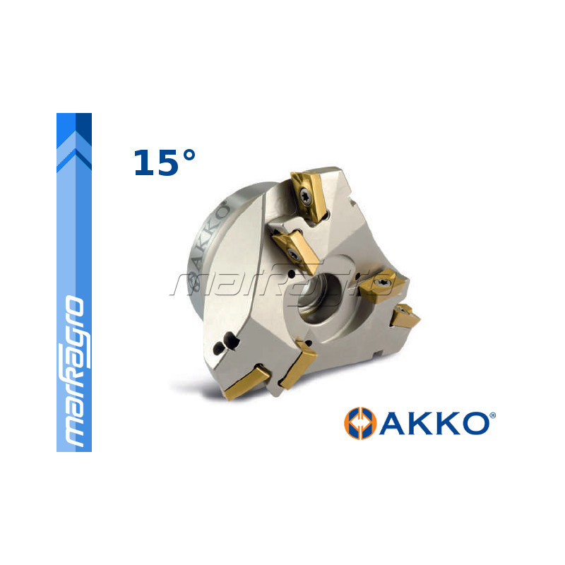 Fréza s VBD APKT ⌀ 93 mm, čelní nástrčná pro srážení hran 6-břitá - AKKO (AHM15-AP16-D35X93-A27-Z0306-H)