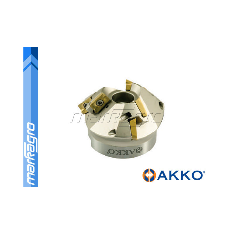 Fréza s VBD APKT ⌀ 65 mm, čelní nástrčná pro srážení hran 6-břitá - AKKO (AHM60-AP16-D35X65-A22-Z0306-H) Fréza s VBD APKT ⌀ 65 mm, čelní nástrčná pro srážení hran 6-břitá - AKKO (AHM60-AP16-D35X65-A22-Z0306-H)