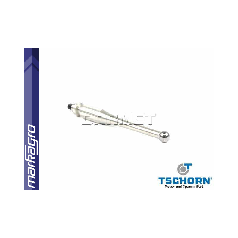 Vyměnitelný měřící dotek pro číselníkové úchylkoměry 3D SLIMplus V2 62 x 6 mm - TSCHORN (00163D006)