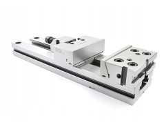 Přesný ocelový strojní svěrák horizontálně - vertikální 125 mm (FPZV125/150)