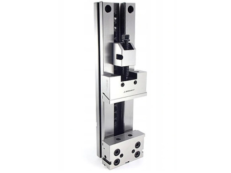 Ocelový přesný strojní svěrák horizontálně - vertikální 150 mm