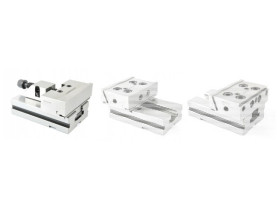 Přesný ocelový strojní svěrák modulární, dělený 100 mm - FPZ100