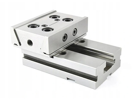 Ocelový přesný strojní svěrák, dělený MODUL III - 150 mm - FPZ150