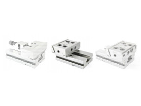 Ocelový přesný strojní svěrák, dělený MODUL III - 175 mm - FPZ175