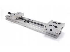 Přesný ocelový strojní svěrák podvojný 125 mm (FPZD125/2x100)