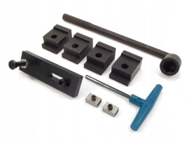 Přesný ocelový strojní svěrák podvojný 175 mm - FPZD175/2x170