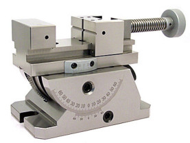 Otočný naklápěcí přesný svěrák úhlový 120 mm - SPZSU120/155