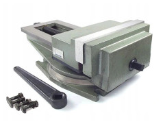 Otočný litinový strojní svěrák 320 mm - FQA320/360