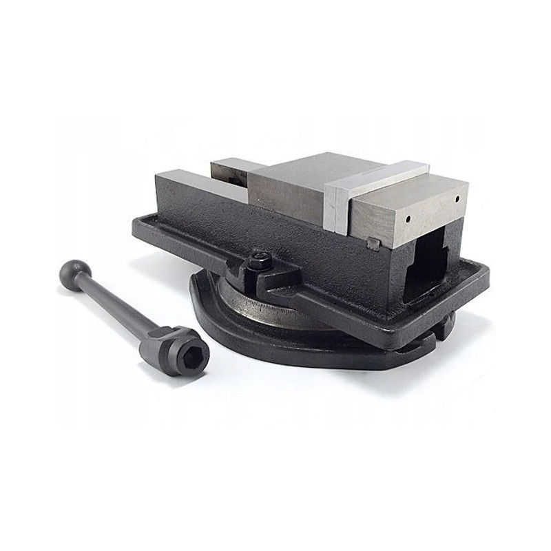 Otočný litinový strojní svěrák 160 mm (FQM160/190)