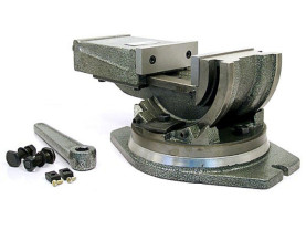 Strojní otočný a naklápěcí svěrák 160 mm - FQU160/125