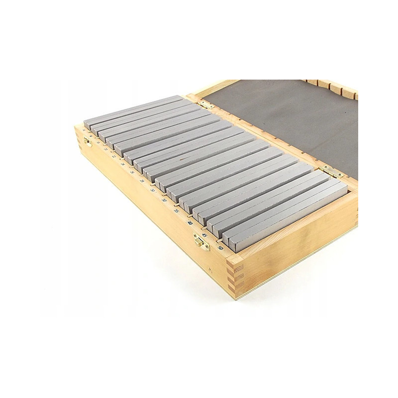 Přesné frézařské podložky 150 x 10 mm, 14 párů (PB150-1)