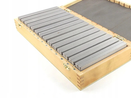 Přesné frézařské podložky 150 x 10 mm, 14 párů (PB150-1)