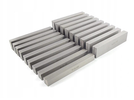 Přesné frézařské podložky 150 x 8 mm, 18 párů (PB154-1)