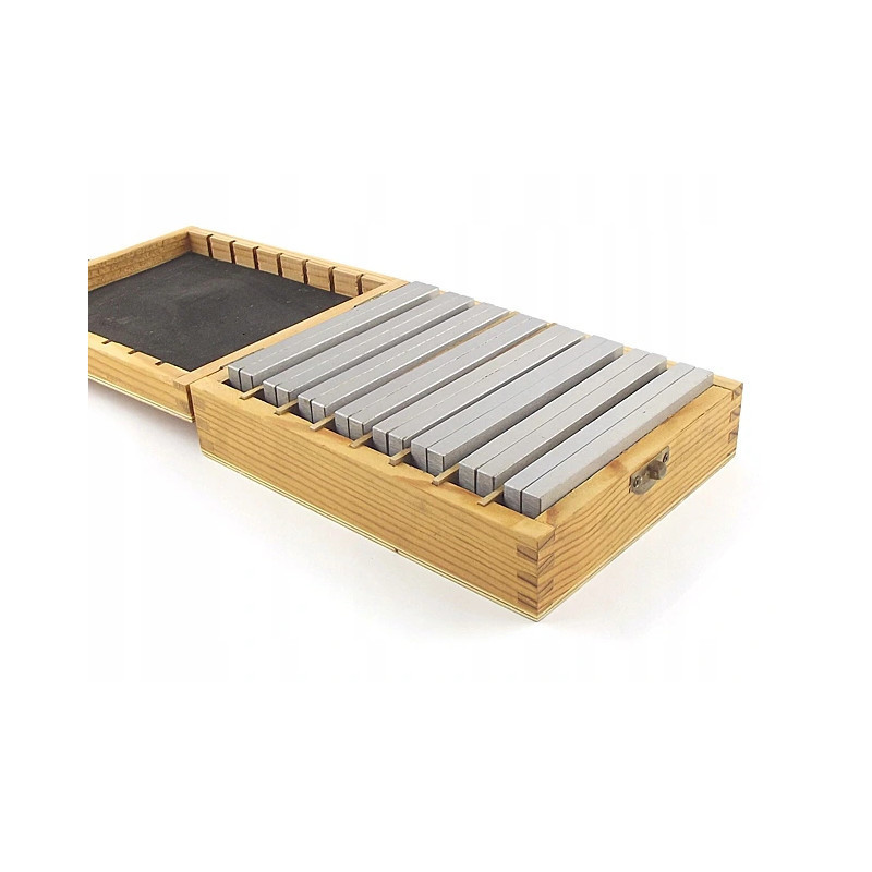 Přesné frézařské podložky 120 x 8 mm, 8 párů (PB156-1)