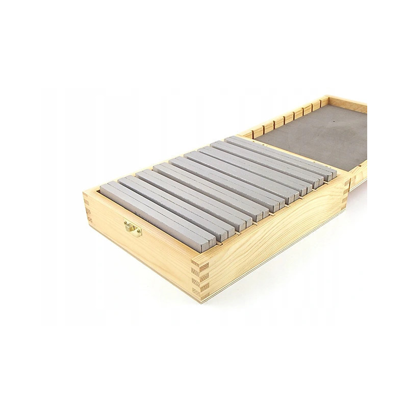 Přesné frézařské podložky 100 x 4 mm, 9 párů (PB151-1)