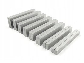 Frézařské rovnoběžné podložky 200 x 8 mm - DARMET (PB156-3)