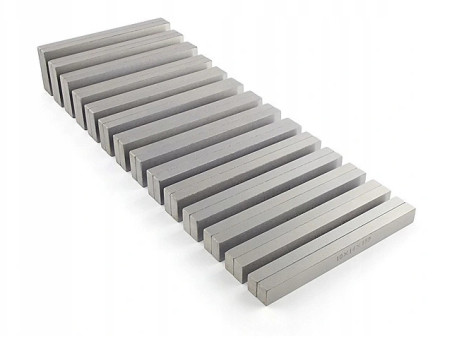 Přesné frézařské podložky 200 x 10 mm, 14 párů (PB150-4)
